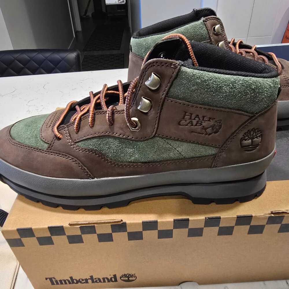 Vans Half Cab Hiker X Timberland "Beef And Broccoli" VN000CBN20A MENS 10 NEW